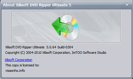 Bản quyền Xilisoft DVD Ripper Ultimate miễn phí
