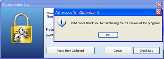 Bản quyền Ashampoo WinOptimizer phiên bản mới nhất 6.60 miễn phí
