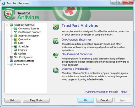 Bản quyền TrustPort Antivirus 2010 miễn phí 3 tháng