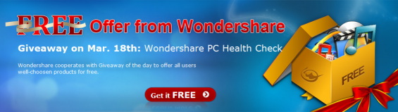 Nhận bản quyền miễn phí 6 sản phẩm của Wondershare
