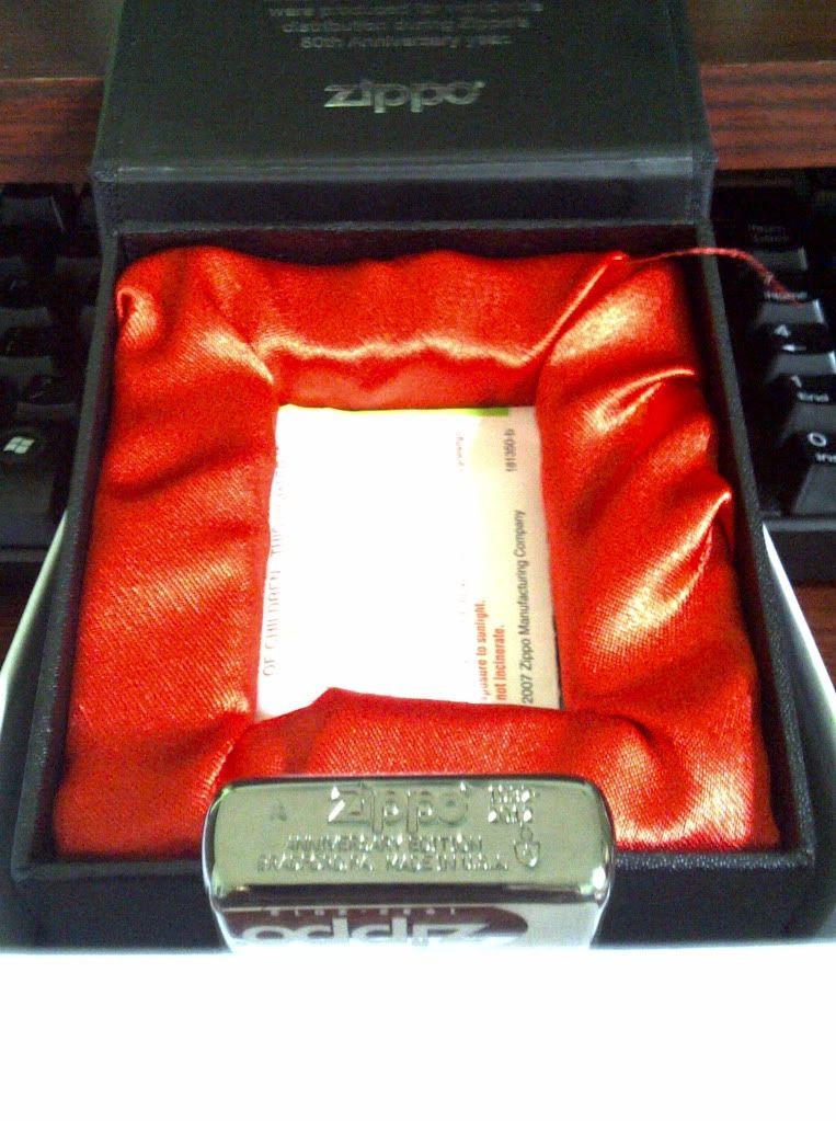 Bán e Zippo Anniversary-Limited Edition 80th. - 1