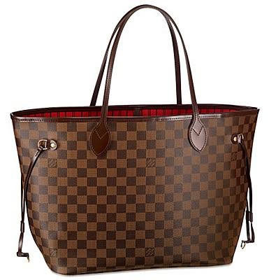 louis-vuitton-damier-neverfull Pictures, Images and Photos