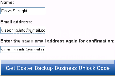 Download Ocster Backup Business 1.0 với key bản quyền miễn phí