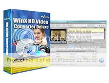 Bản quyền WinX HD Video Converter Deluxe miễn phí