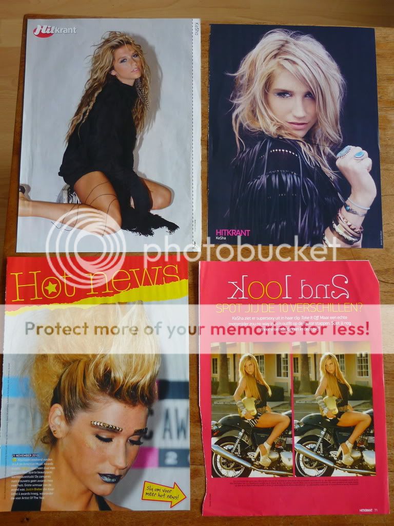 Ke$Ha Kesha Sebert clippings Set 70 Pieces