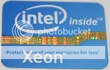 2011 Intel Core i3 i5 i7 Xeon Laptop Desktop PC Sticker  