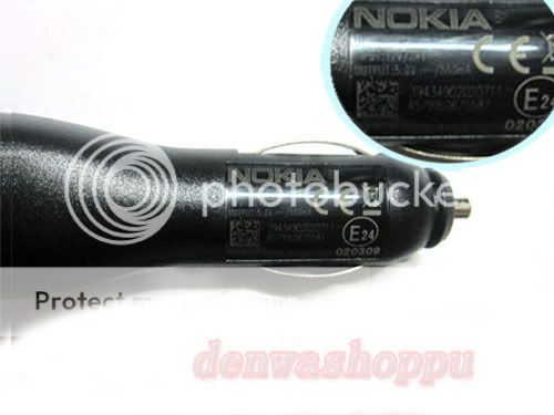 Original Car Charger DC 6 DC6 for Nokia N97 N85 E72 N90  